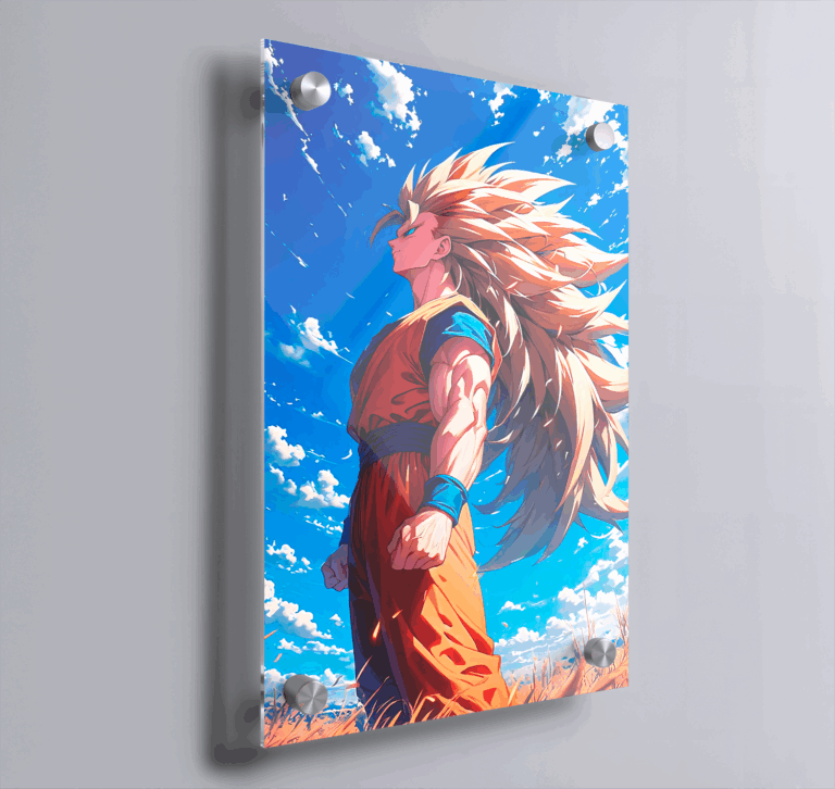 Cuadro de acrílico | Dragon Ball - Goku - 30x20cm