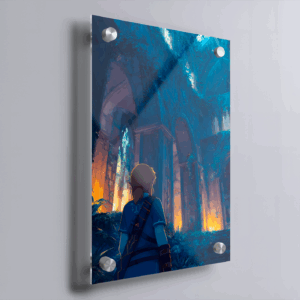 Cuadro de acrílico | The Legend of Zelda - Link - 30x20cm
