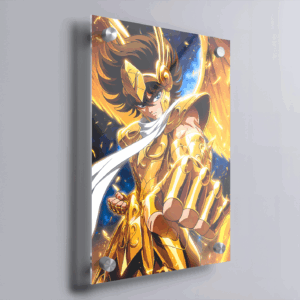Cuadro de acrílico | Caballeros del Zodiaco - Seiya - 30x20cm