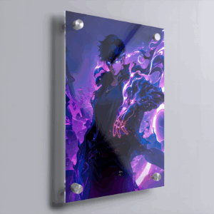 Cuadro de acrílico | Solo Leveling - Jinwoo - 45x30cm