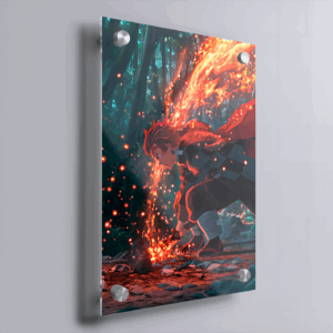 Cuadro de acrílico | Demon Slayer - Tanjiro - 30x20cm